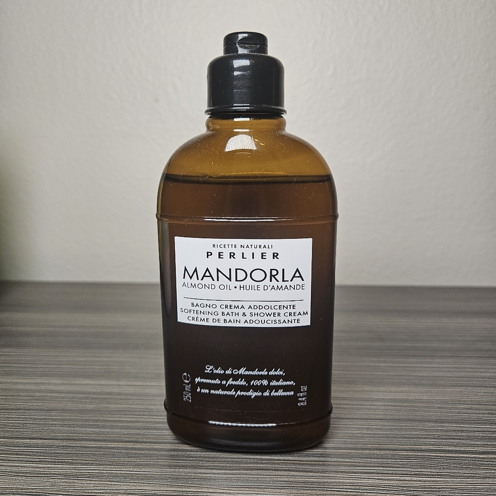 Perlier Mandorla Almond Oil Softening Bath & Shower Cream 8.4oz New